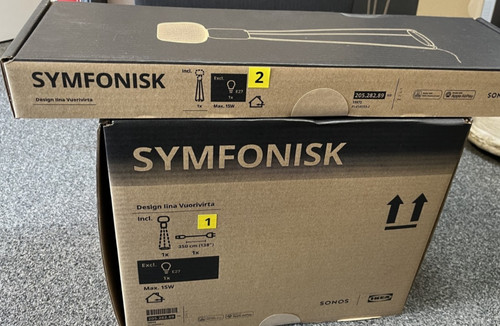 Ikea symfonisk floor - ikea, with